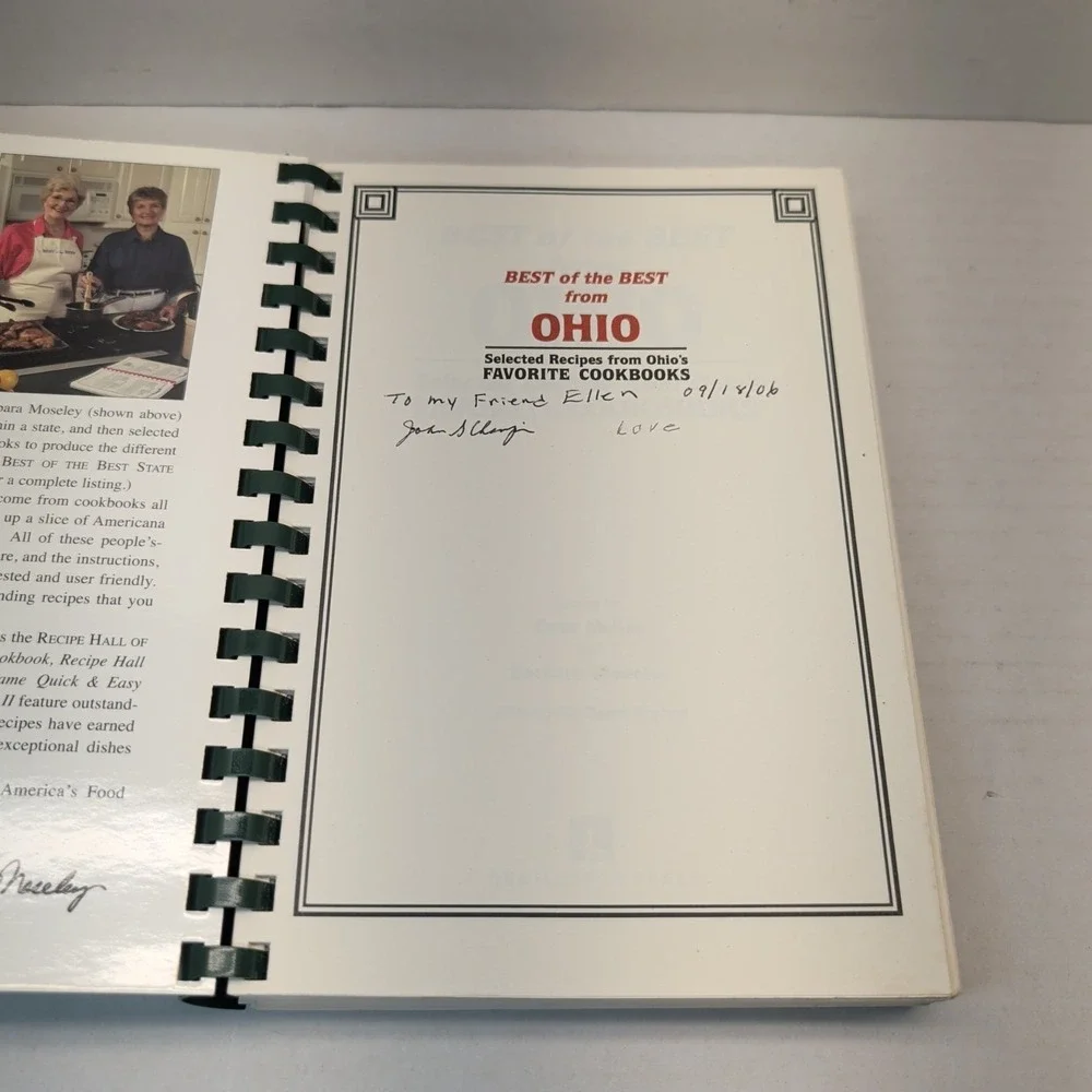 Best Of The Best From Ohio Cookbook Recipe Collection Community 2004
